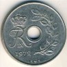 سکه 25 اور- مس نیکل -دانمارک 1972غیر بانکی