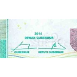 اسکناس 20000 روپیه - اندونزی 2014