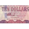 اسکناس 10 دلار - فیجی 2002 سریال دو جرفی