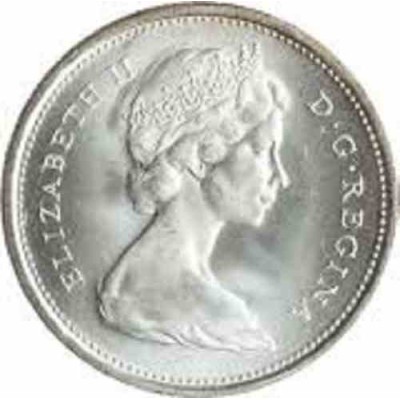 سکه 5 سنت - نیکل - کانادا 1986 غیر بانکی