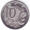 سکه 10 سنت - نیکل مس - استرالیا 2014 غیر بانکی