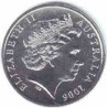 سکه 10 سنت - نیکل مس - استرالیا 2006 غیر بانکی