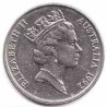 سکه 10 سنت - نیکل مس - استرالیا 1992 غیر بانکی