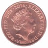 سکه 2 پنس مس روکش استیل - انگلیس 2016 غیر بانکی