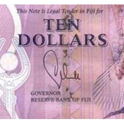 اسکناس 10 دلار - فیجی 2012