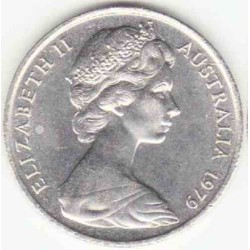 سکه 20 سنت نیکل مس - استرالیا 1967 غیر بانکی