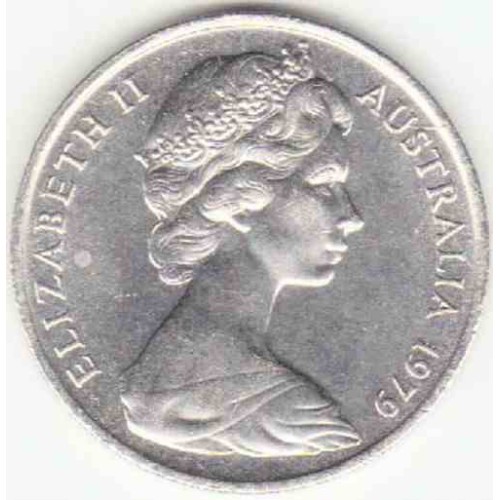 سکه 20 سنت نیکل مس - استرالیا 1979 غیر بانکی