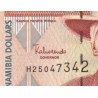 اسکناس 20 دلار - نامیبیا 2001 سریال 8 رقمی