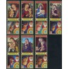 7 عدد تمبر کریستمس - تابلوهای نقاشی اثر لوکاس کراناچ - گینه استوائی 1972
