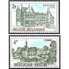 2 عدد تمبر توریسم - بلژیک 1973