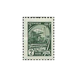 1 عدد تمبر سری پستی - 2k - شوروی 1961 