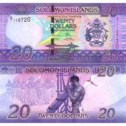 اسکناس 20 دلار - جزایر سلیمان 2017