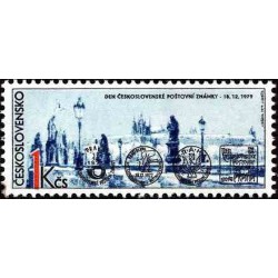 1 عدد تمبر روز تمبر - چک اسلواکی 1979