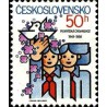 1 عدد تمبر سازمان پیشگامان جوانان - چک اسلواکی 1989