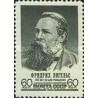 1 عدد تمبر صد و چهلمین سالگرد تولد فردریش انگلس - شوروی 1960