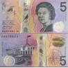 اسکناس پلیمر 5 دلار - استرالیا 2016 سفارشی