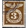 1 عدد تمبر ابطال - فسخ  - رایش آلمان 1943 مهرخورده