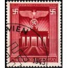 1 عدد تمبر دهمین سال بدست گرفتن قدرت  - رایش آلمان 1943 مهرخورده