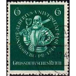 1 عدد تمبر دانشگاه کونیگزبرگ - رایش آلمان 1944 مهر خورده