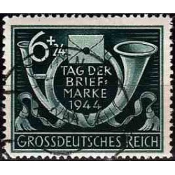 1 عدد تمبر روز تمبر  - رایش آلمان 1944 مهر خورده