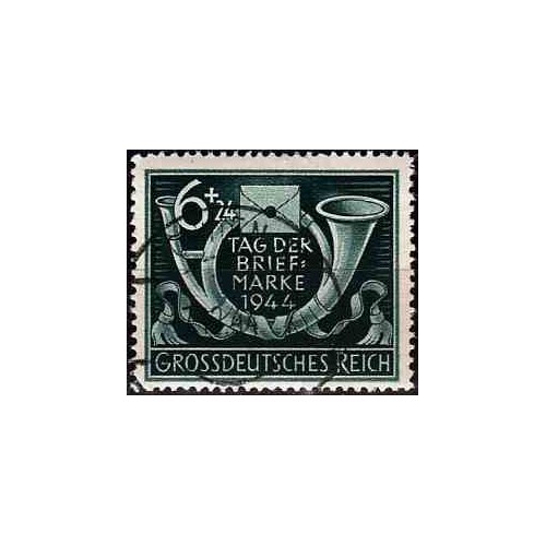 1 عدد تمبر روز تمبر  - رایش آلمان 1944 مهر خورده