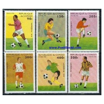 6ع تمبر جام جهانی فوتبال فرانسه - جمهوری کنگو 1996