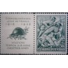 1 عدد  تمبر بیستمین سالگرد نبرد Vouziers - با تب - چک اسلواکی 1938