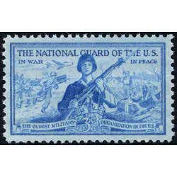 1 عدد تمبر گارد ملی - آمریکا 1953