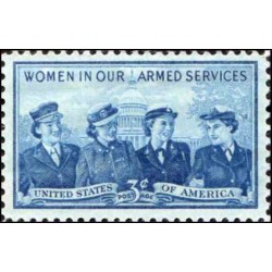 1 عدد تمبر زنان در خدمات مسلحانه - آمریکا 1952