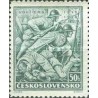 1 عدد  تمبر بیستمین سالگرد نبرد Vouziers - چک اسلواکی 1938