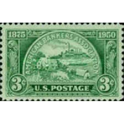 1 عدد تمبر 75مین سالگرد انجمن بانکداران آمریکا - آمریکا 1950