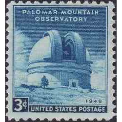 1 عدد تمبر رصدخانه کوهستان پالومار - کالیفرنیا - آمریکا 1948