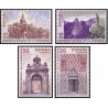 4 عدد تمبر میراث جهانی یونسکو - اسپانیا 1991