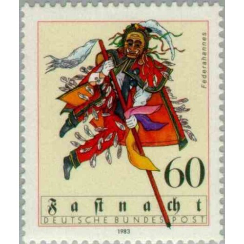 1 عدد تمبر اسطخودوس- جمهوری فدرال آلمان 1983