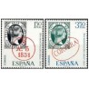 2 عدد  تمبر  روز جهانی تمبر - اسپانیا 1969