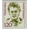 1 عدد تمبر سری پستی - زنان نامدار - جمهوری فدرال آلمان 1987