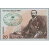 1 عدد تمبر روز تمبر - اسپانیا 1990