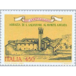 1 عدد تمبر صومعه سن سالواتوره - ایتالیا 1985 قیمت 2.4 دلار