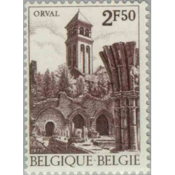 1 عدد تمبر 900 سالگی صومعه اوروال - بلژیک 1971