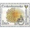 1 عدد تمبر سال بین المللی معلولین  -  چک اسلواکی 1981