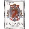 1 عدد  تمبر نشان های ملی - اسپانیا 1966