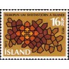 1 عدد تمبر فرمان دولت محلی - ایسلند 1972