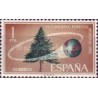 1 عدد  تمبر ششمین کنگره جهانی جنگلداری - مادرید، اسپانیا - اسپانیا 1966