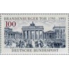 1 عدد تمبر 200 سالگی دروازه برندبورگر - جمهوری فدرال آلمان 1991