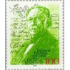 1 عدد تمبر 175مین سال تولد تئودور فونتان - شاعر - جمهوری فدرال آلمان 1994