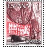 1 عدد  تمبر مناظر - Port of Cudillero  - اسپانیا 1965