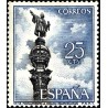 1 عدد  تمبر مناظر - Columbus Monument, Barcelona - اسپانیا 1965