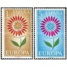 2 عدد  تمبر مشترک اروپا - Europa Cept  - اسپانیا 1964