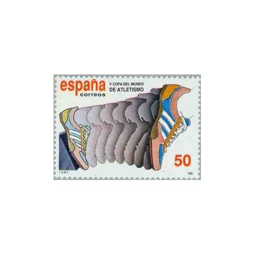 1 عدد تمبر جام جهانی ورزشی - اسپانیا 1989