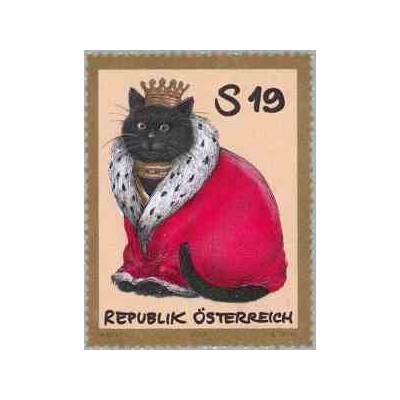 1 عدد تمبر حیوانات اهلی - اتریش 2001 قیمت 3.5 دلار